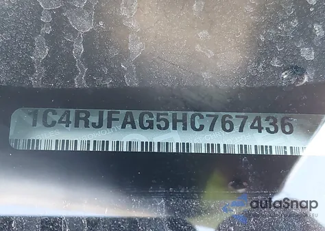 2017 Jeep Grand Cherokee Altitude 4X4 из США, поврежденный, VIN 1C4RJFAG5HC767436